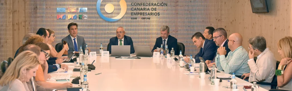 AvalCanarias reivindica el papel de la SGR en la financiación a pymes en la reunión de la Confederación Canaria de Empresarios ultimas noticias cesgar