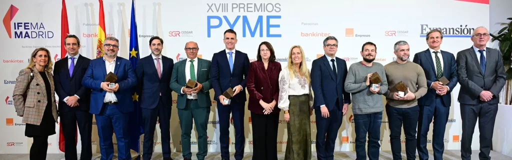 Cesgar entrega el premio en la categoría de Creación de empleo a la empresa EAVE ultimas noticias cesgar