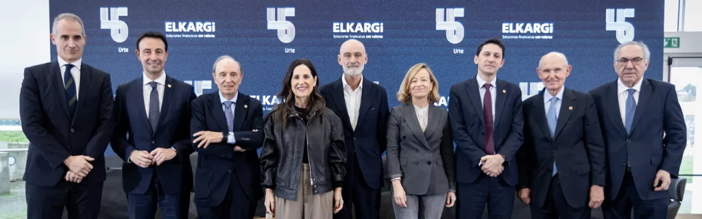 Elkargi celebra su 45 aniversario reafirmando su compromiso con la financiación del tejido empresarial vasco