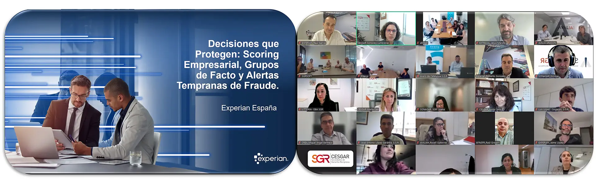 Cesgar celebra una sesión de formación sobre tecnología para la gestión del riesgo, en colaboración con Experian ultimas noticias cesgar