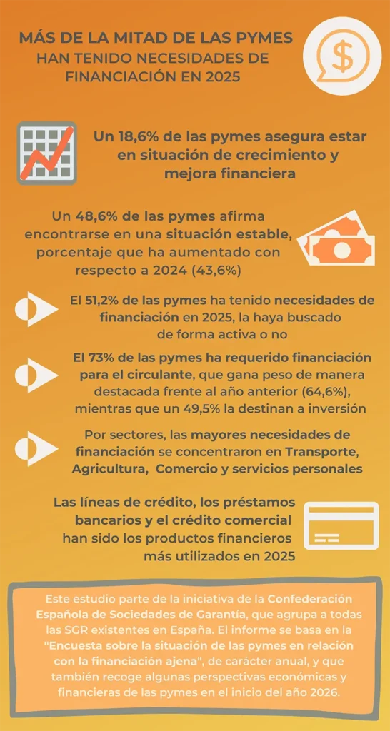 Infografía XV Informe Financiación Pyme 1