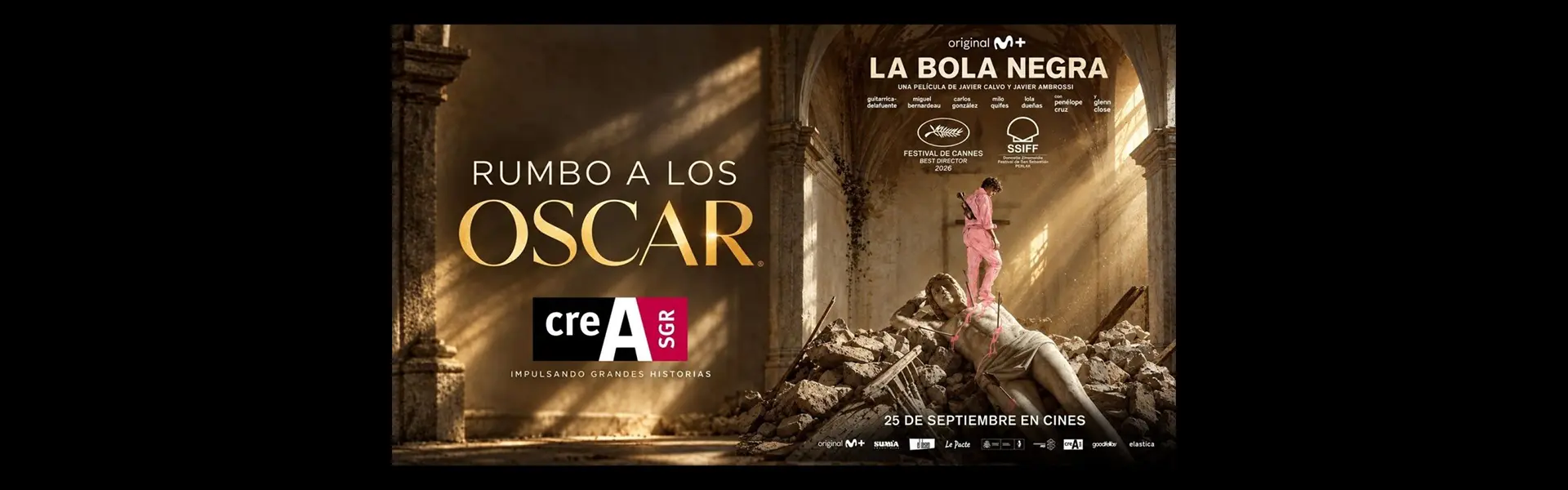 Crea SGR, el conseguidor de crédito para el cine español detrás del éxito de La bola negra ultimas noticias cesgar