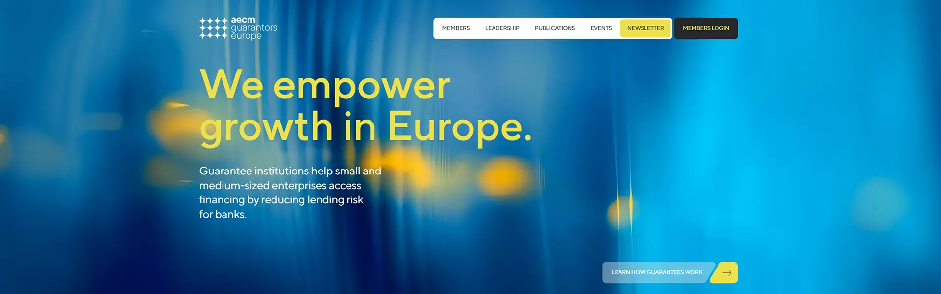 La AECM lanza su nueva página web, con un mayor protagonismo para las instituciones de garantía miembros de la asociación utimas noticias cesgar